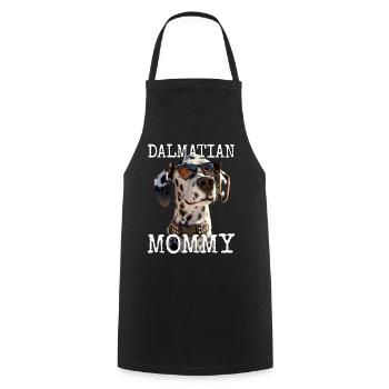 Dalmatian Mommy Dogs Mom Mom Mother's Day Mom - Cooking Apron - black - Front - AI Model Male 185 dark (185cm)