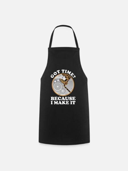 Horloger Horloger Horologues - Tablier de cuisine - noir