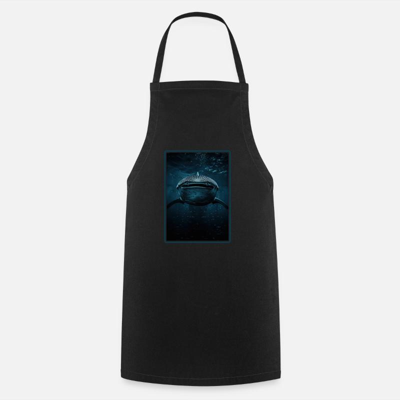 requin-baleine Requin-baleine requin-baleine - Tablier de cuisine - noir
