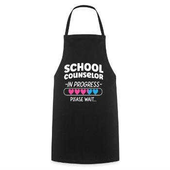 Conseiller scolaire Conseiller scolaire - Tablier de cuisine - noir - Devant - AI Model Male 185 dark (185cm)