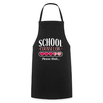 Conseiller scolaire Conseiller scolaire - Tablier de cuisine - noir - Devant - AI Model Male 185 dark (185cm)