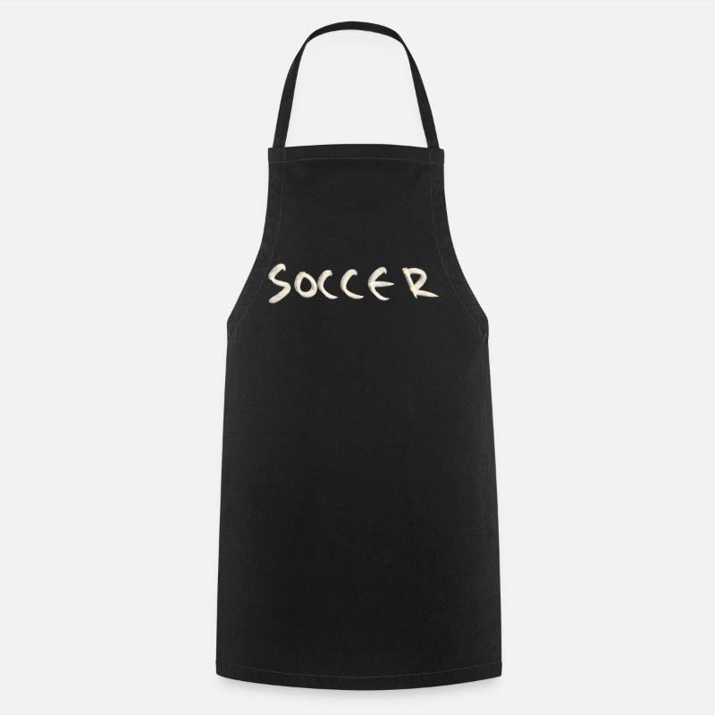 Soccer - Kochschürze - Schwarz