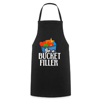 School Counselor Be A Bucket - Kochschürze - Schwarz - Vorne - AI Model Male 185 dark (185cm)