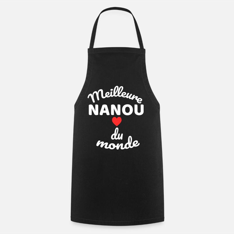 Heart and Solidarity Messaging - Cooking Apron - black