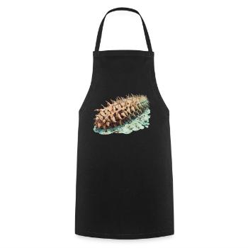 Sea Cucumber Seegurken Seegurke - Kochschürze - Schwarz - Vorne - AI Model Male 185 dark (185cm)