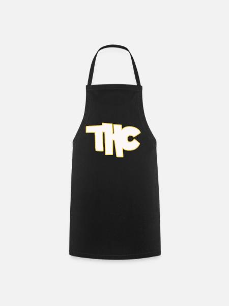 THC - Kochschürze - Schwarz