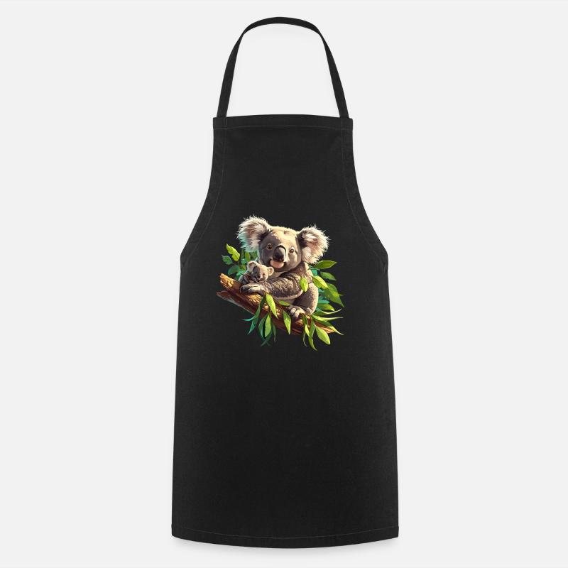 Koalas Koala - Tablier de cuisine - noir