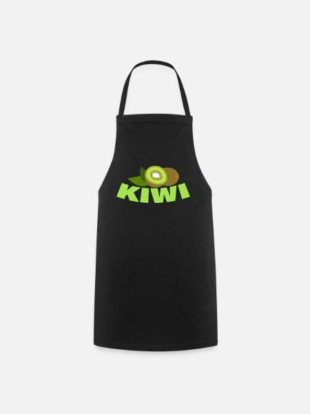 KIWI - Kochschürze - Schwarz