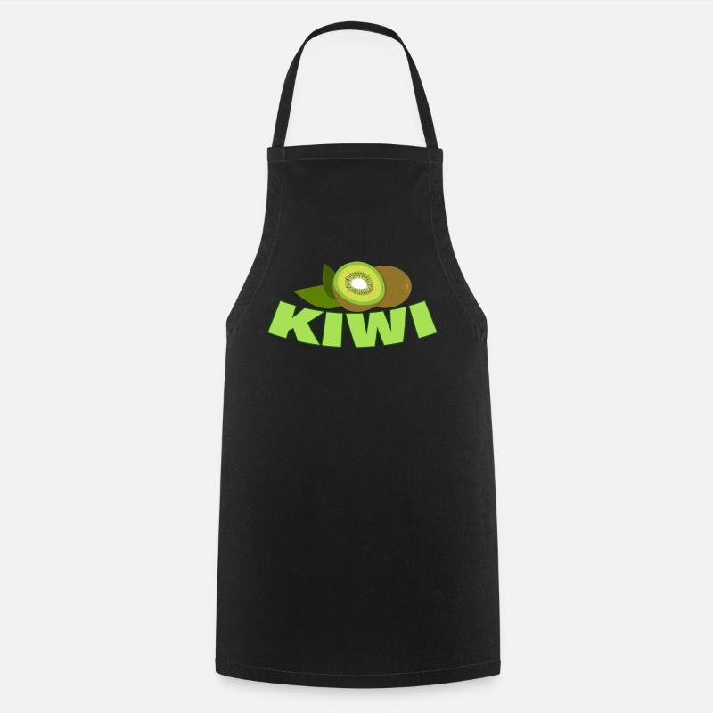KIWI - Cooking Apron - black