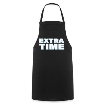 EXTRA TIME - Cooking Apron - black - Front - AI Model Male 185 dark (185cm)