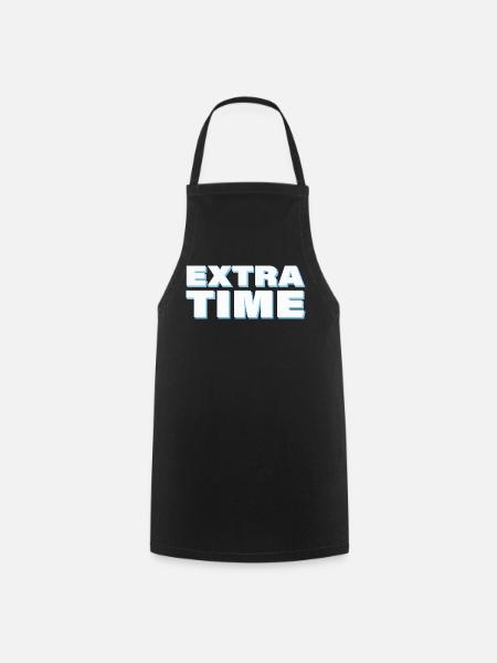 EXTRA TIME - Kochschürze - Schwarz
