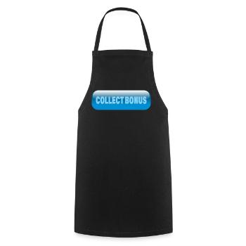 COLLECT BONUS - Cooking Apron - black - Front - AI Model Male 185 dark (185cm)