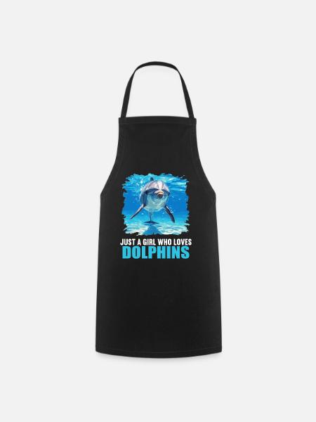 Dauphin Dauphins Dauphin - Tablier de cuisine - noir
