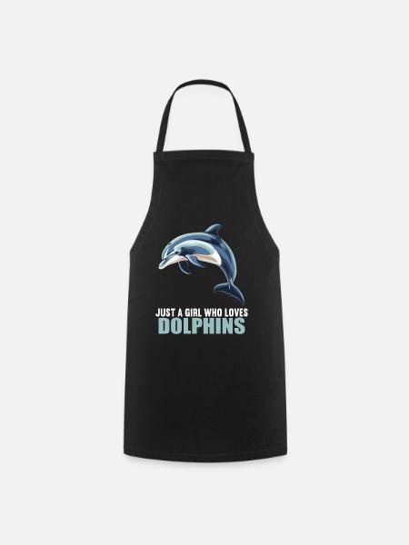 Dauphin Dauphins Dauphin - Tablier de cuisine - noir