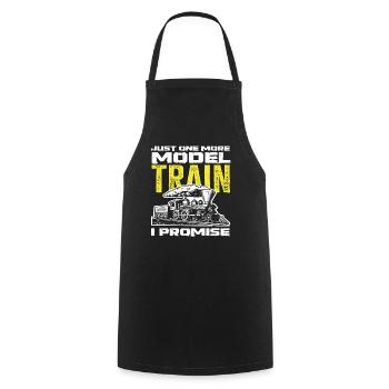 One last model train promised - Cooking Apron - black - Front - AI Model Male 185 dark (185cm)