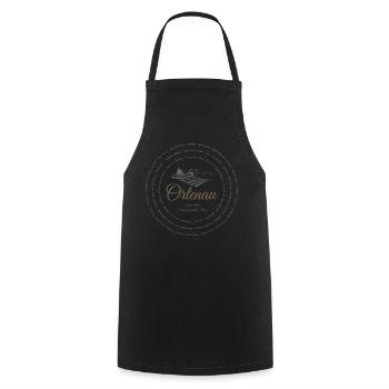 Ortenau - bi uns deheim - 51 Cities and Municipalities - Cooking Apron - black - Front - AI Model Male 185 dark (185cm)