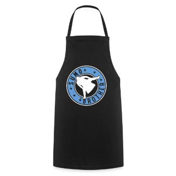 Sumo Combattant Frère Sumo Lutteur Sumo Frère Su - Tablier de cuisine - noir - Devant - AI Model Male 185 dark (185cm)