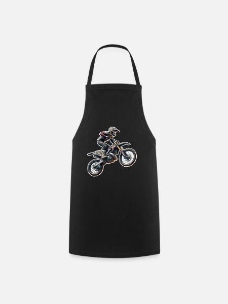 Motocross - Kokkeforkle - svart
