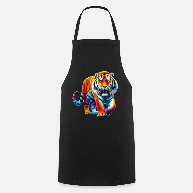 Tiger - Kochschürze - Schwarz
