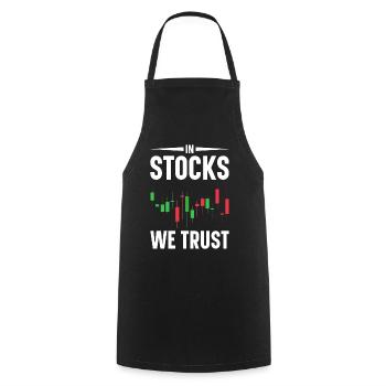 Day Trading Day Trader Bourse Bourse - Tablier de cuisine - noir - Devant - AI Model Male 185 dark (185cm)