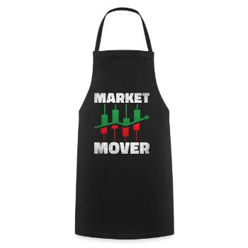 Day Trading Day Trader Bourse Bourse - Tablier de cuisine - noir - Devant - AI Model Male 185 dark (185cm)