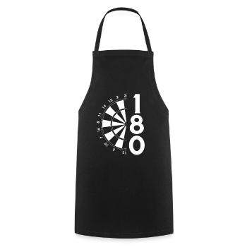 Dart Gift Dartboard Darts Player Bullseye - Cooking Apron - black - Front - AI Model Male 185 dark (185cm)