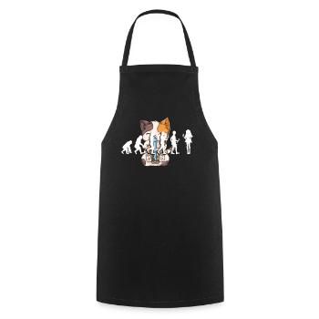 Bubble Tea Boba BubbleTea Kawaii Japan Tea Kpop - Cooking Apron - black - Front - AI Model Male 185 dark (185cm)