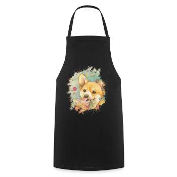 Bubble Tea Boba BubbleTea Kawaii Japan Tea Kpop - Cooking Apron - black - Front - AI Model Male 185 dark (185cm)