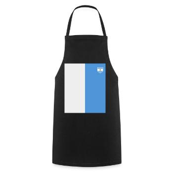 Argentine Cadeau Argentine Drapeau argentin - Tablier de cuisine - noir - Devant - AI Model Male 185 dark (185cm)