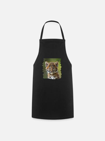 Bobcats Rotluchse Rotluchs Luchs - Kochschürze - Schwarz