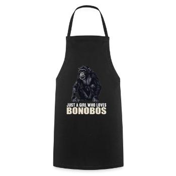 Bonobos Bonobo - Cooking Apron - black - Front - AI Model Male 185 dark (185cm)