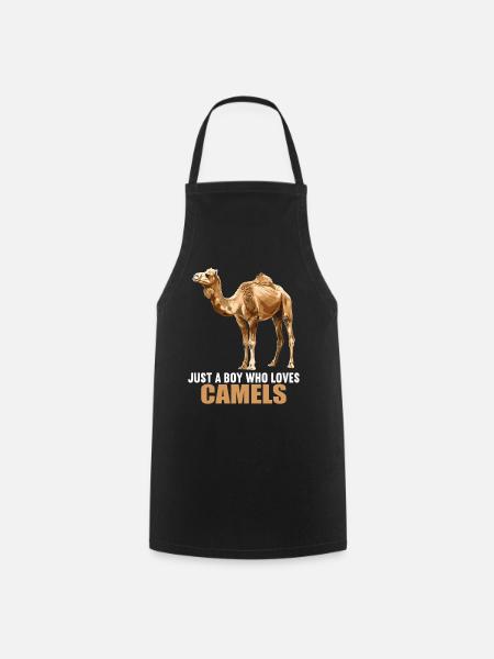 Camel Kamele Kamel - Kochschürze - Schwarz