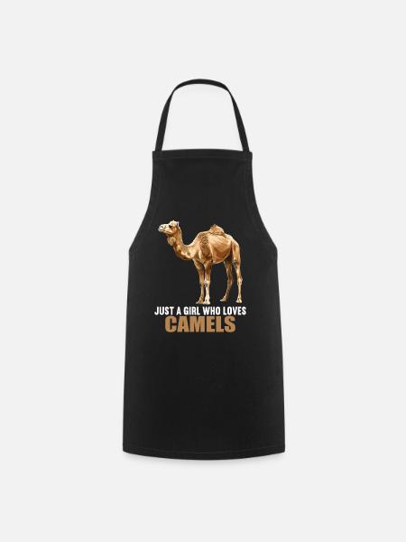 Camel Kamele Kamel - Kochschürze - Schwarz