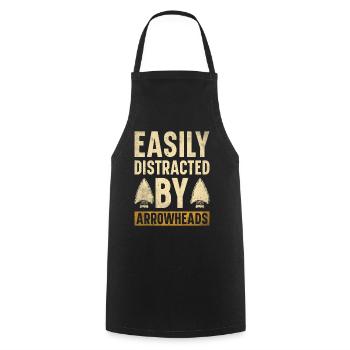 Arrowheads Collectible Arrowheads Collection - Cooking Apron - black - Front - AI Model Male 185 dark (185cm)