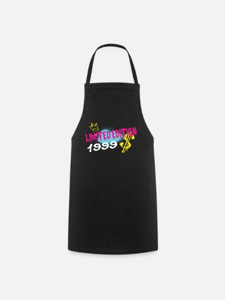 Limited Edition 1999 Geburtstag 1999 Geboren - Kochschürze - Schwarz
