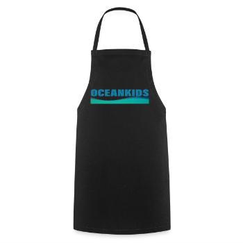 OCEANKIDS - Cooking Apron - black - Front - AI Model Male 185 dark (185cm)