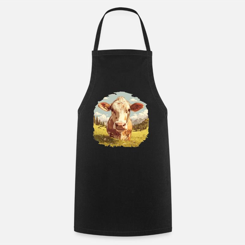 Vaches Vache - Tablier de cuisine - noir