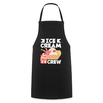 Cream Crew For Cream - Cooking Apron - black - Front - AI Model Male 185 dark (185cm)