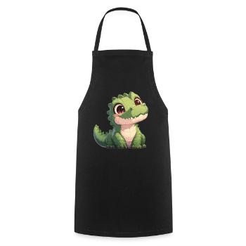 Crocodiles Crocodile - Tablier de cuisine - noir - Devant - AI Model Male 185 dark (185cm)