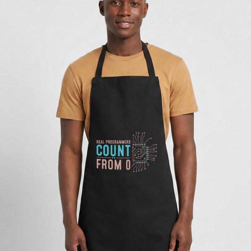 Real programmers count from 0 Cooking Apron