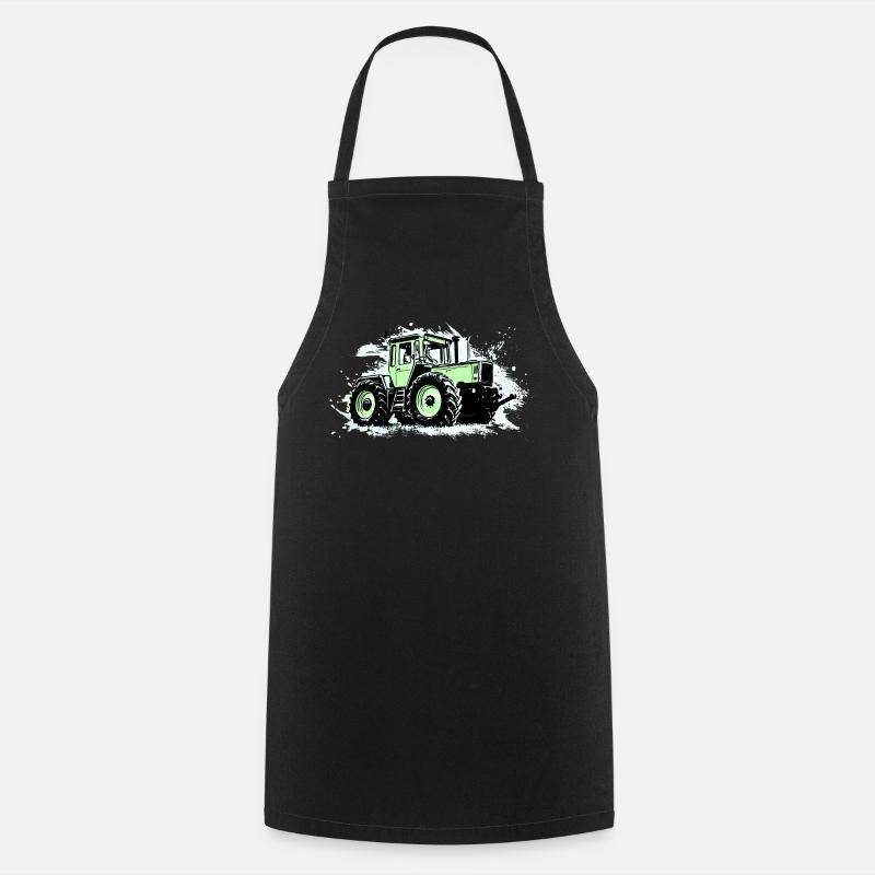 Green Tractor - MB-trac 1300 - Cooking Apron - black