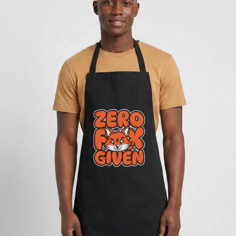 Zero Fox Given Canidae Caninae Red Fox Fox Lover Cooking Apron