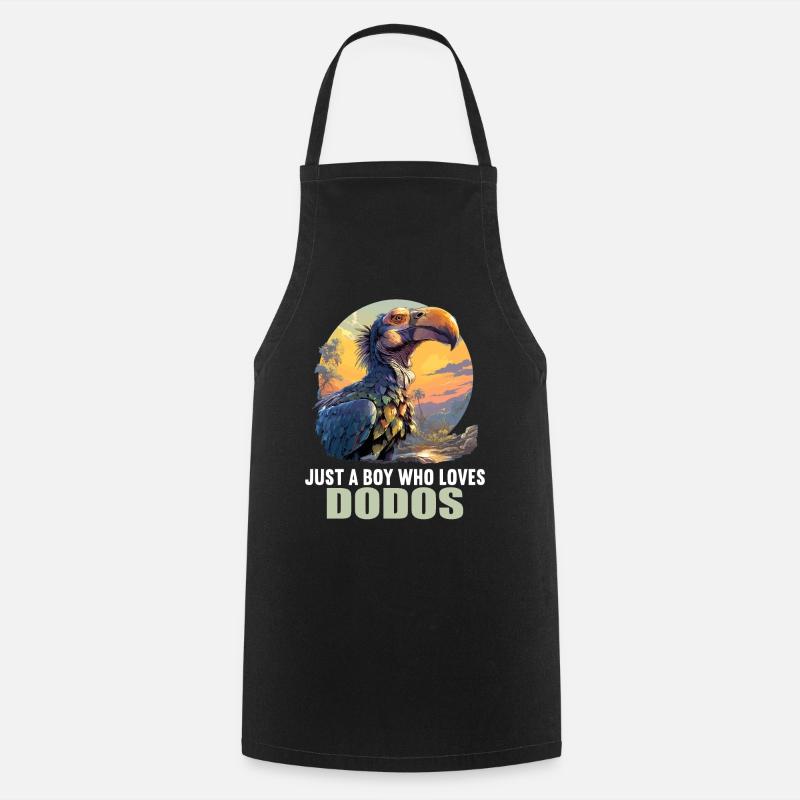 Dodos Dodo - Kochschürze - Schwarz