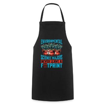 Environmental Science Majors Environmentalist - Cooking Apron - black - Front - AI Model Male 185 dark (185cm)
