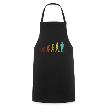 Correctional Officer Evolution Corrections Officer - Cooking Apron - black - Front - AI Model Male 185 dark (185cm)