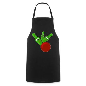 Skittles - Cooking Apron - black - Front - AI Model Male 185 dark (185cm)