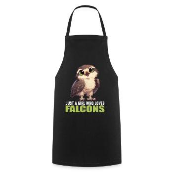 Faucon Faucon - Tablier de cuisine - noir - Devant - AI Model Male 185 dark (185cm)