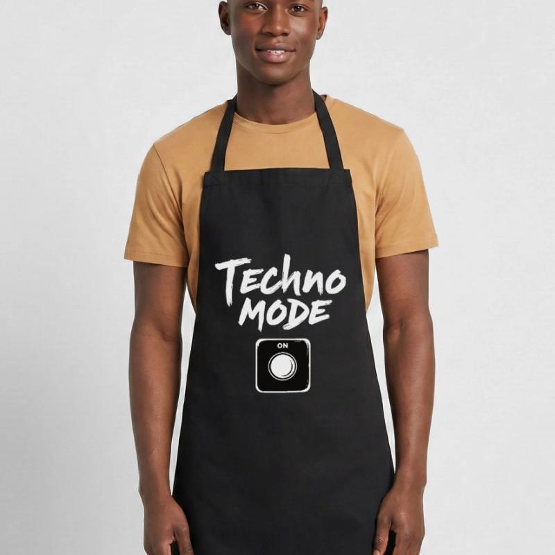 Mode Techno sur Techno Techno Musique Techno Tablier de cuisine