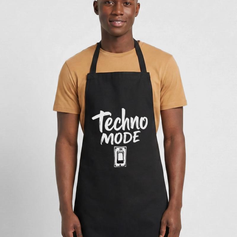 Techno Mode On Techno Techno Music Techno Cooking Apron