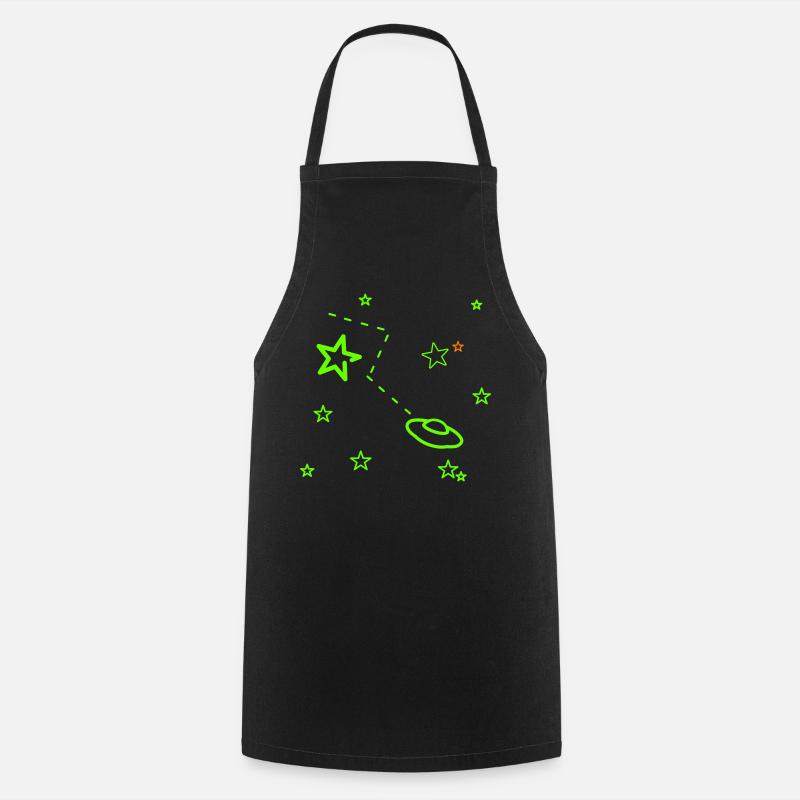 lost in space - Cooking Apron - black